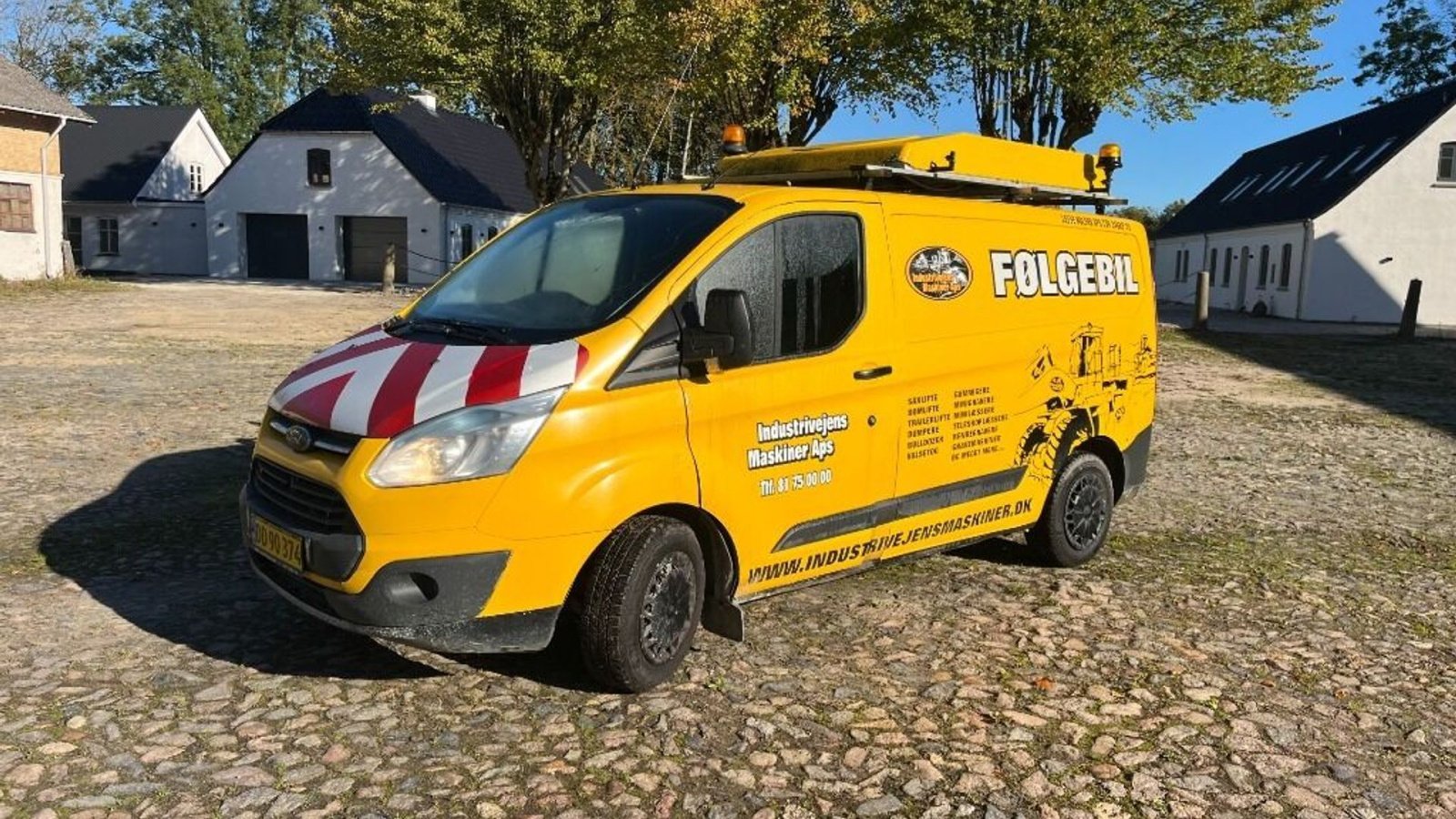 PKW/LKW Türe ait Ford Transit Custom  2.2 TDCi (125 HK) 270S Van Forhjulstræk Manuel, Gebrauchtmaschine içinde Rødovre (resim 1)