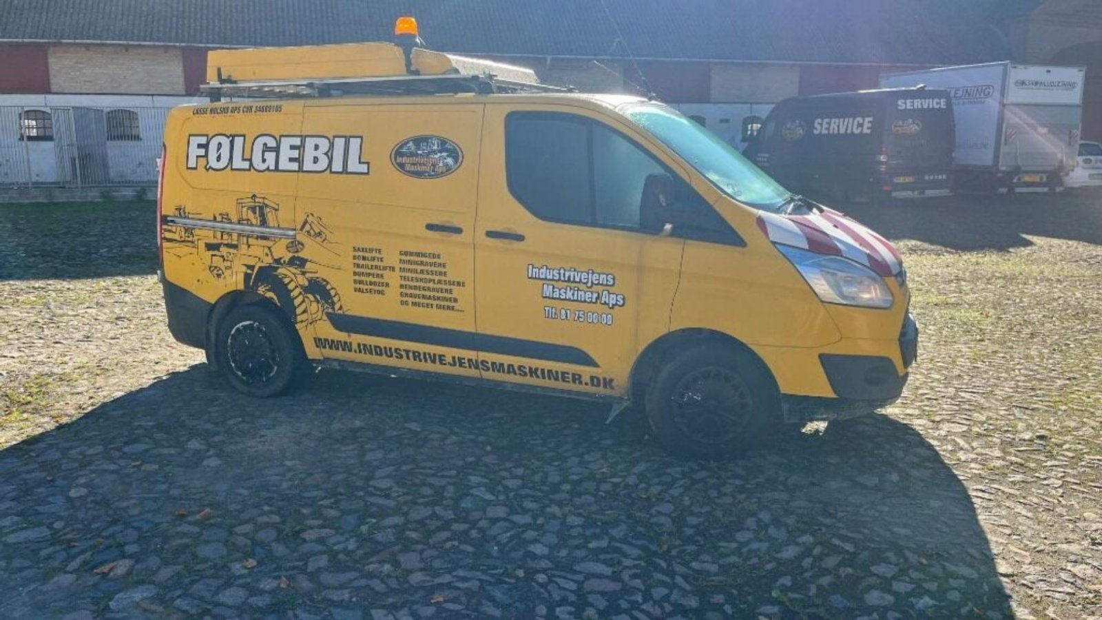 PKW/LKW Türe ait Ford Transit Custom  2.2 TDCi (125 HK) 270S Van Forhjulstræk Manuel, Gebrauchtmaschine içinde Rødovre (resim 4)