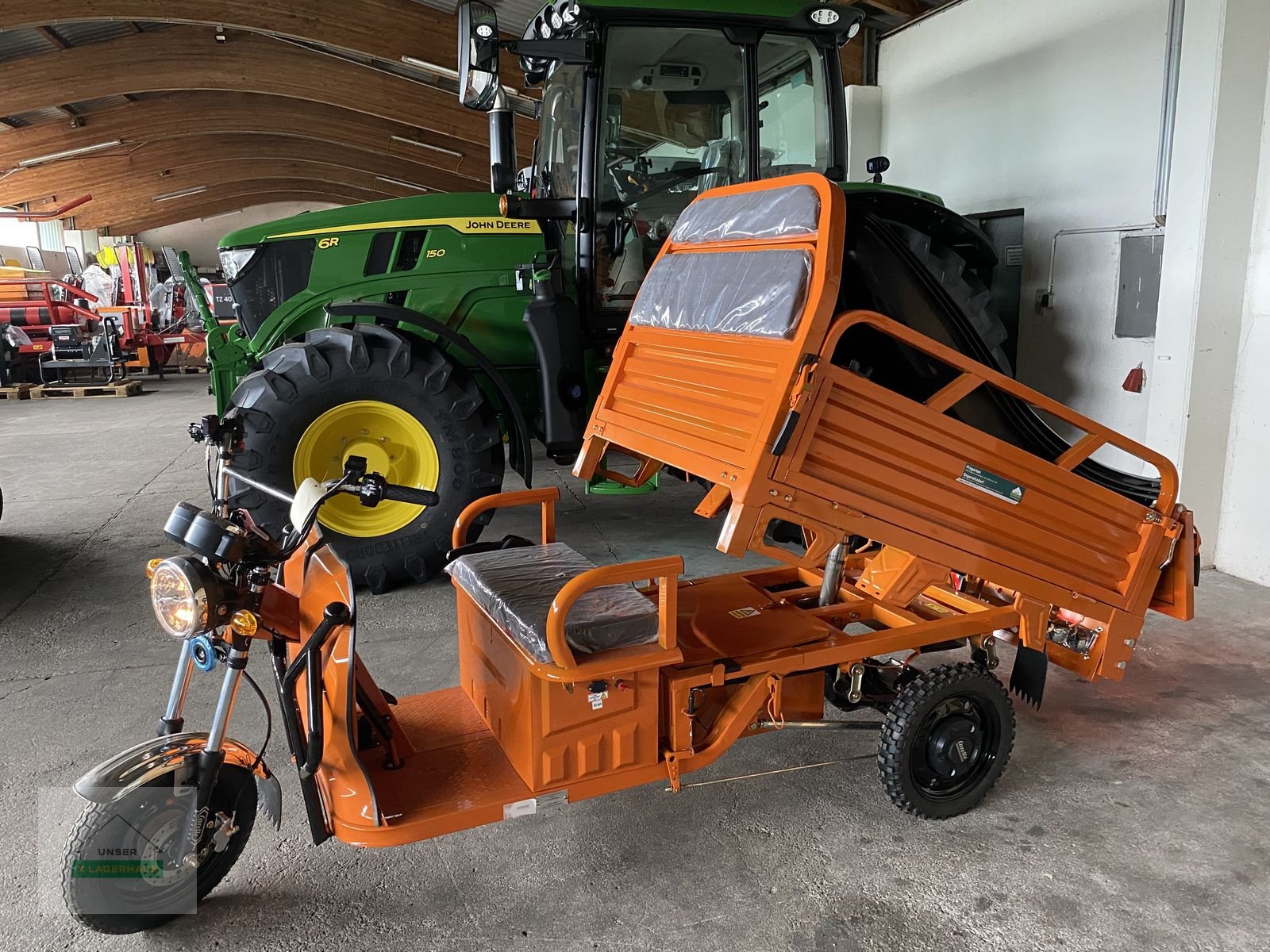 PKW/LKW Türe ait Sonstige Lastendreirad TUK TUK LDR 25, Neumaschine içinde Wartberg (resim 3)