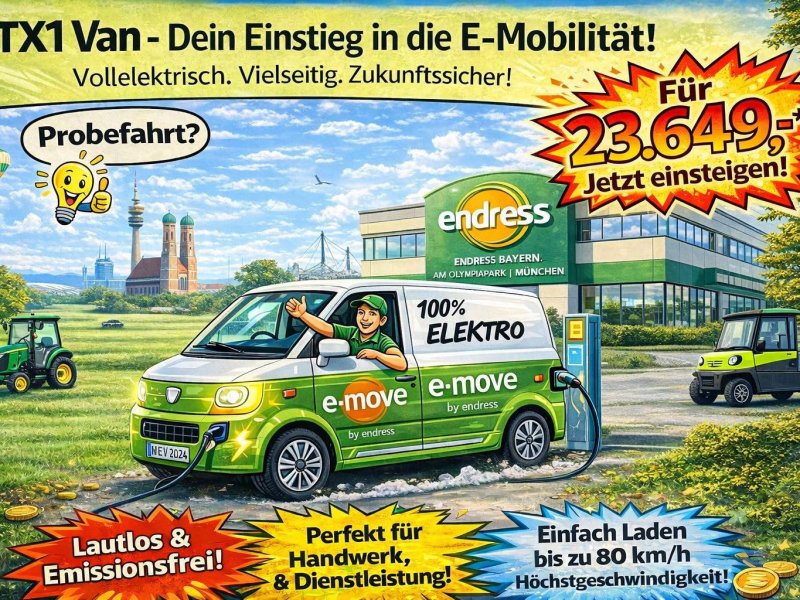 PKW/LKW du type TYN-e TX1-e, Neumaschine en München