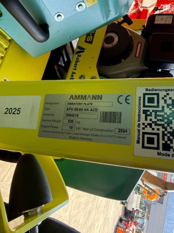 Planierraupe Türe ait Ammann APH 65/85, Neumaschine içinde Regensdorf (resim 3)