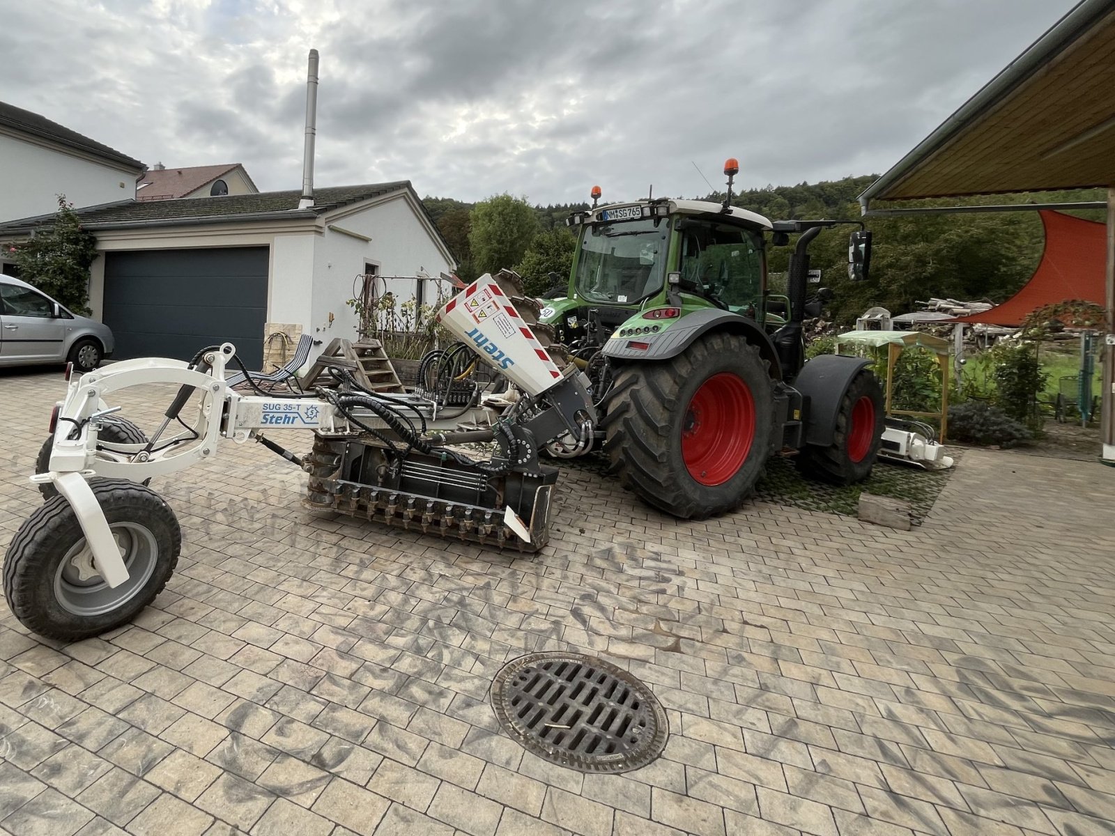 Planierschild van het type Stehr Universalgräder SUG 35, Gebrauchtmaschine in Berching (Foto 1)