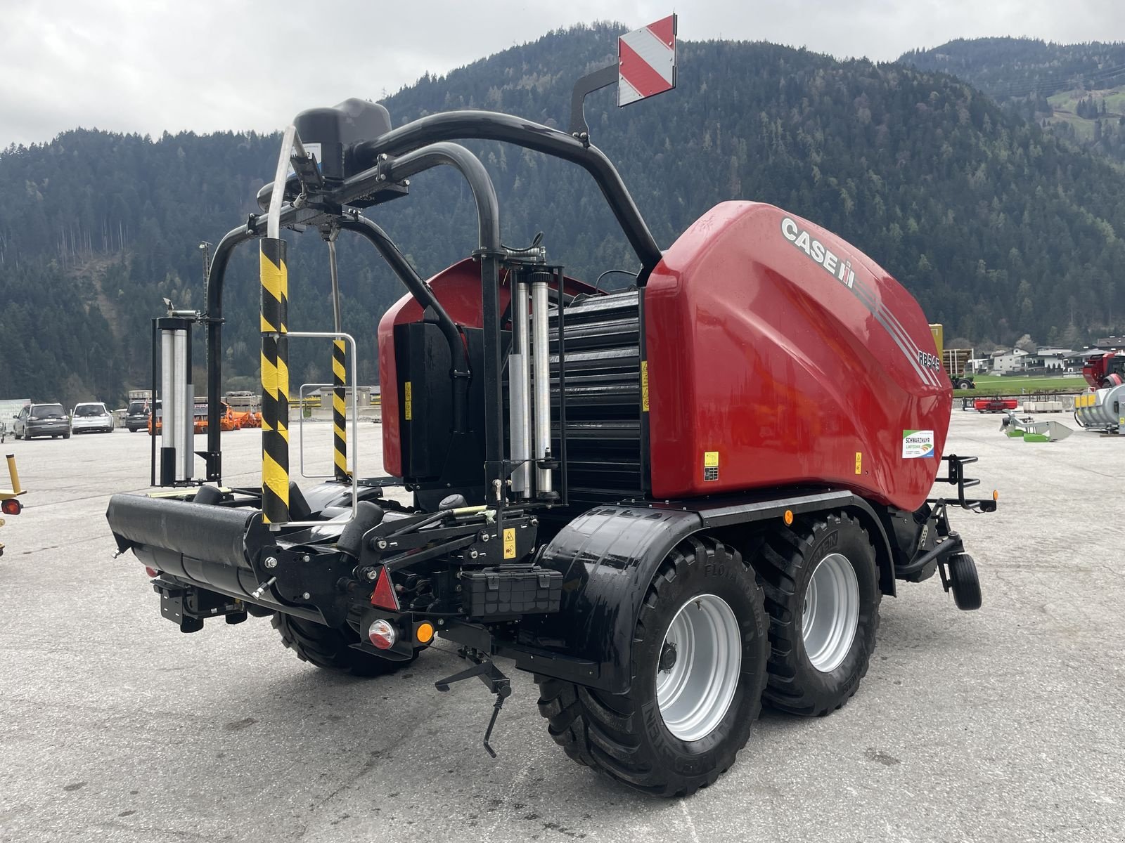 Press-/Wickelkombination a típus Case IH RB 545 Silage Pack, Gebrauchtmaschine ekkor: Schlitters (Kép 5)