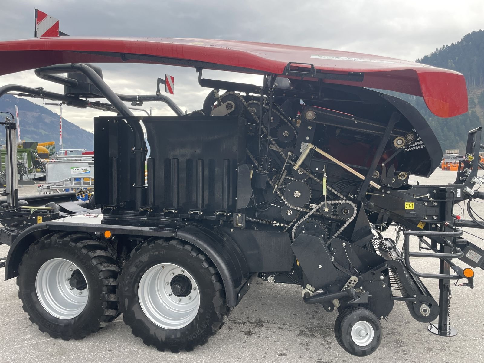 Press-/Wickelkombination a típus Case IH RB 545 Silage Pack, Gebrauchtmaschine ekkor: Schlitters (Kép 11)