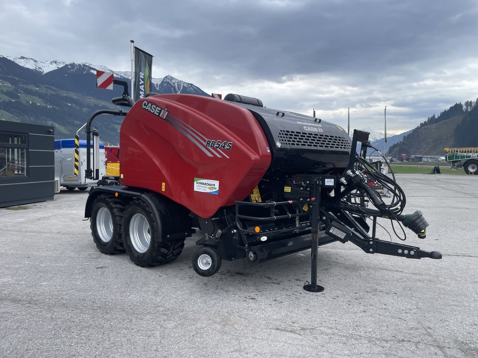 Press-/Wickelkombination a típus Case IH RB 545 Silage Pack, Gebrauchtmaschine ekkor: Schlitters (Kép 3)