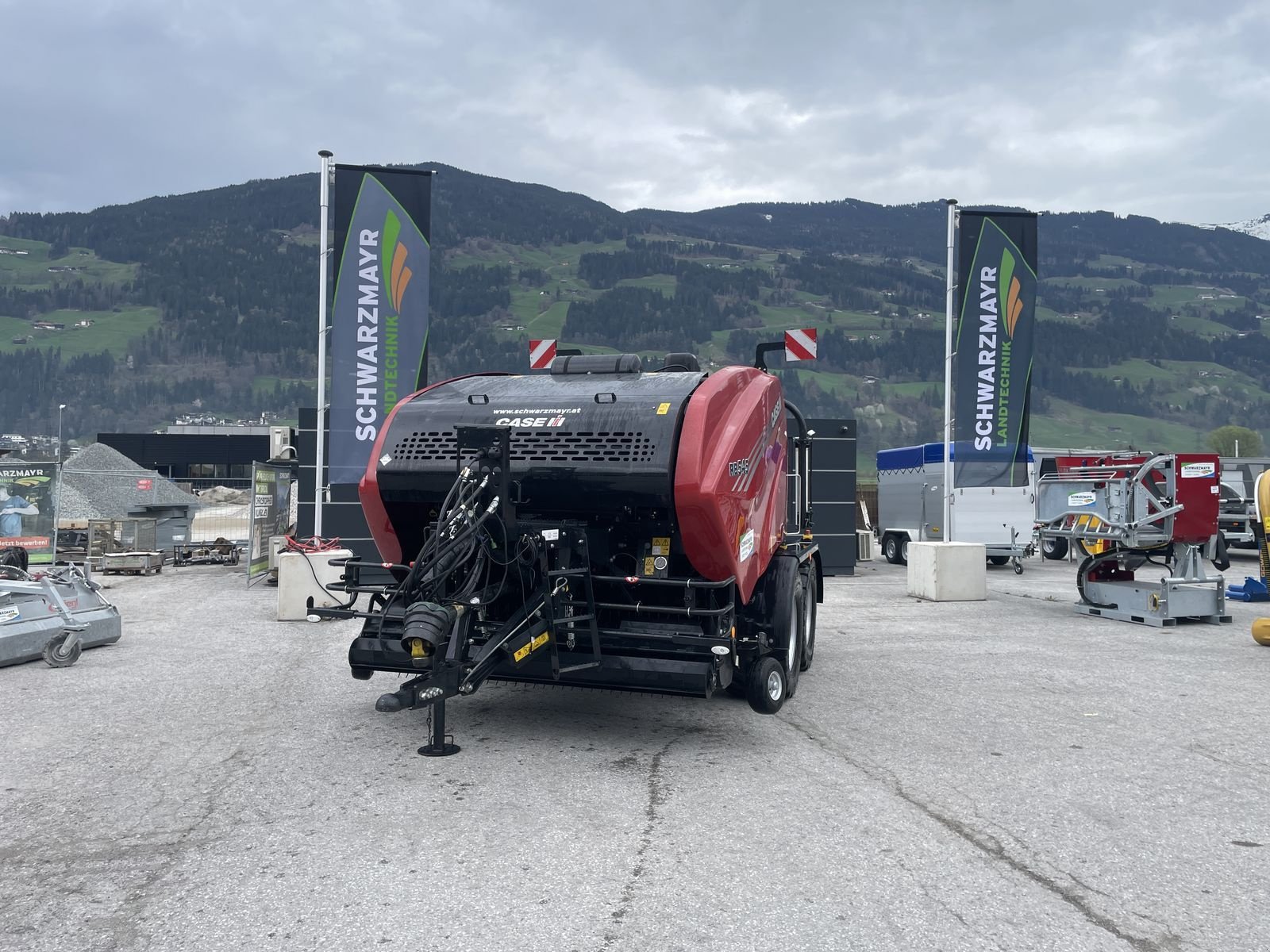Press-/Wickelkombination a típus Case IH RB 545 Silage Pack, Gebrauchtmaschine ekkor: Schlitters (Kép 1)