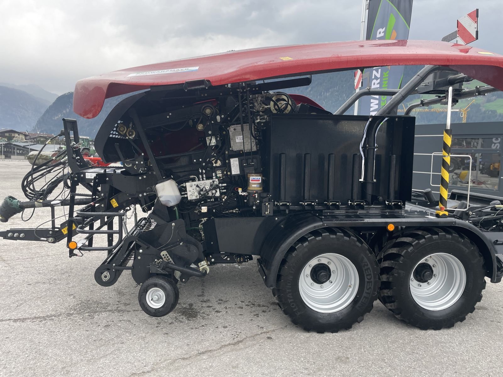 Press-/Wickelkombination a típus Case IH RB 545 Silage Pack, Gebrauchtmaschine ekkor: Schlitters (Kép 12)