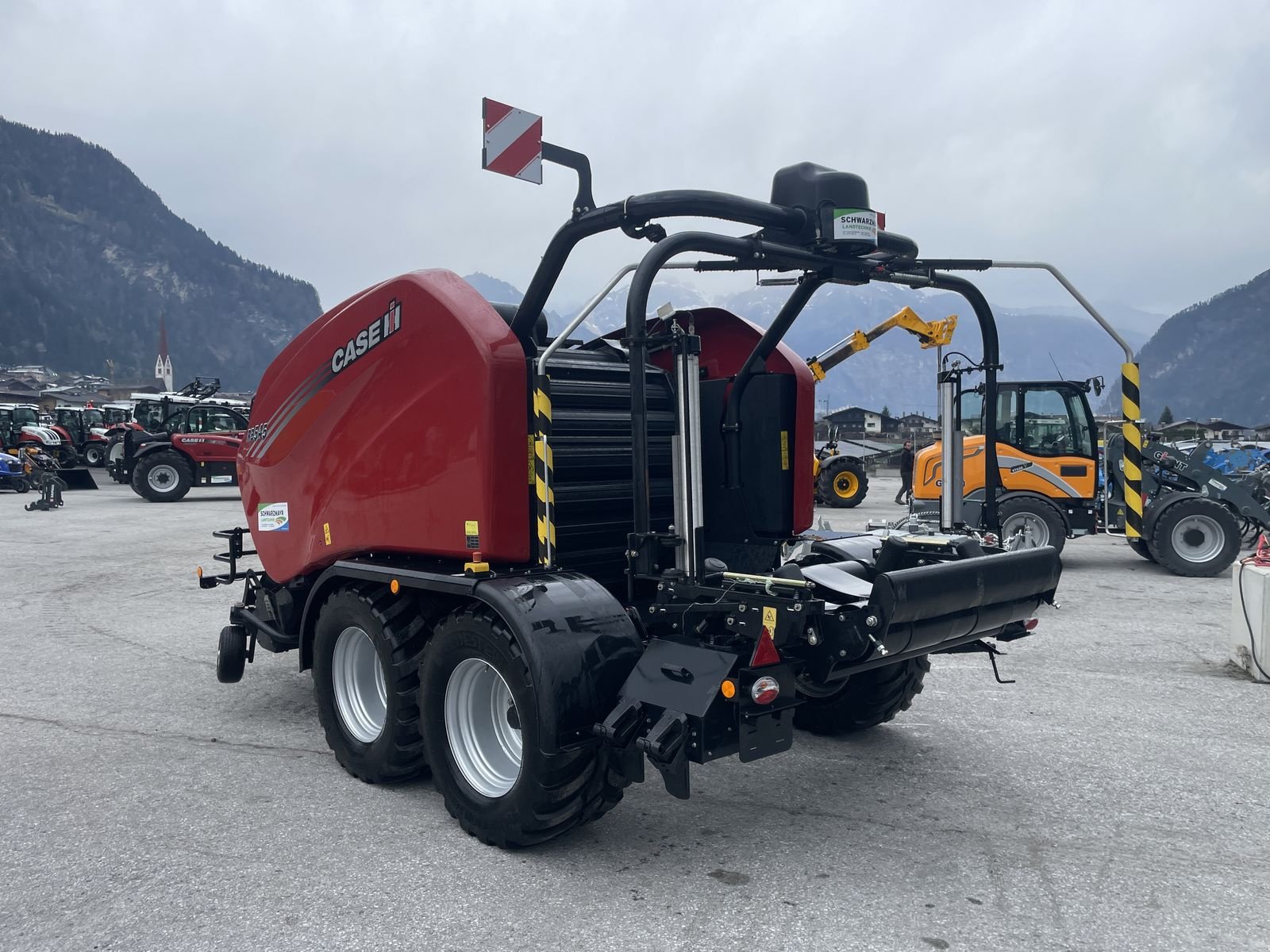 Press-/Wickelkombination a típus Case IH RB 545 Silage Pack, Gebrauchtmaschine ekkor: Schlitters (Kép 7)