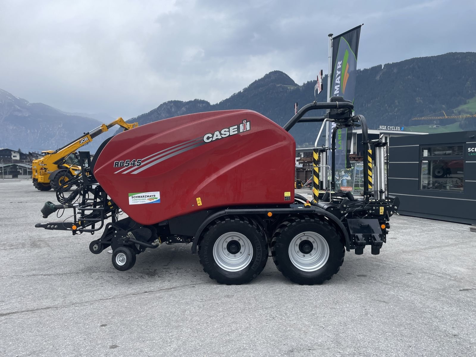 Press-/Wickelkombination a típus Case IH RB 545 Silage Pack, Gebrauchtmaschine ekkor: Schlitters (Kép 8)