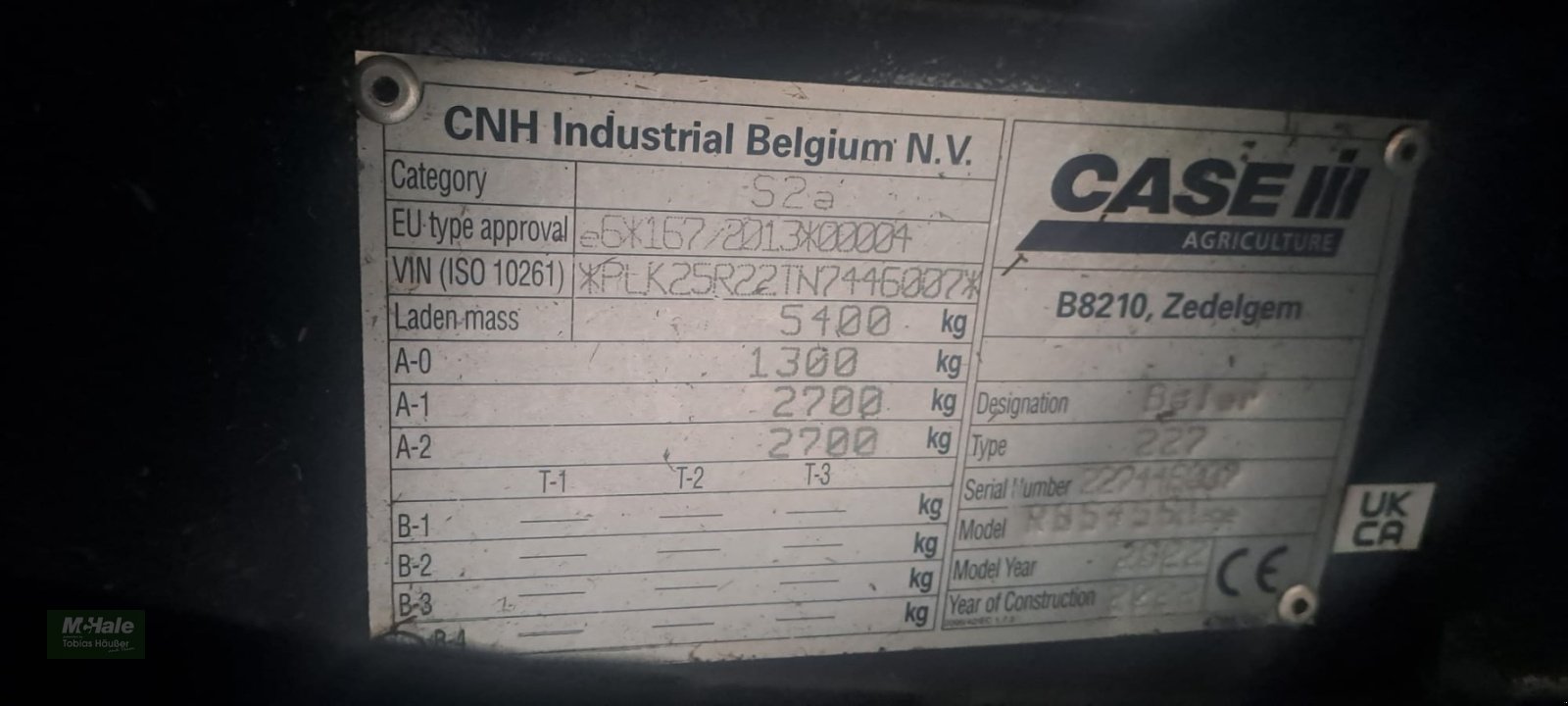 Press-/Wickelkombination van het type Case RB 545 Silage Pack, Gebrauchtmaschine in Borgholzhausen (Foto 25)