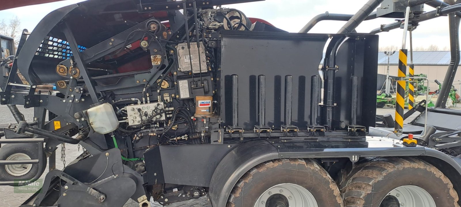 Press-/Wickelkombination van het type Case RB 545 Silage Pack, Gebrauchtmaschine in Borgholzhausen (Foto 18)