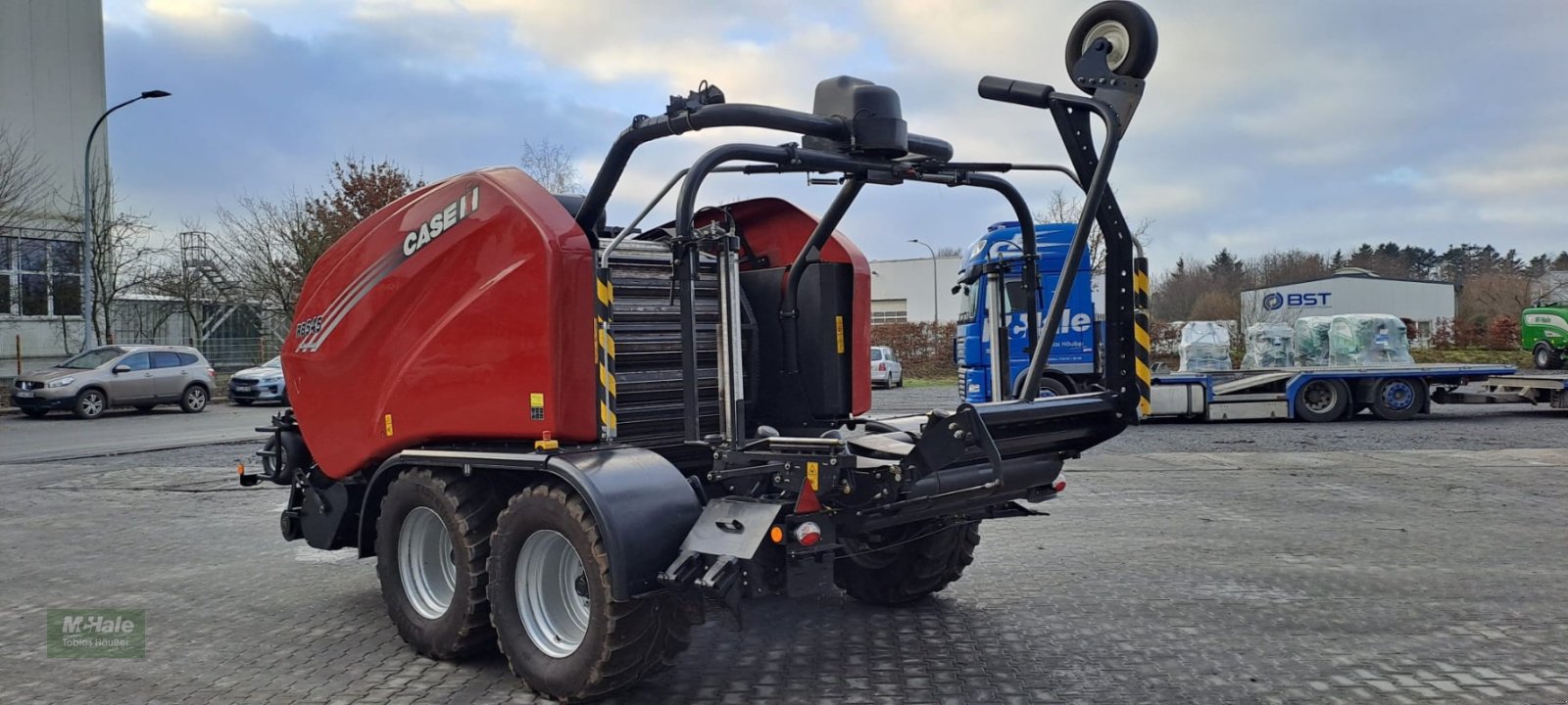 Press-/Wickelkombination van het type Case RB 545 Silage Pack, Gebrauchtmaschine in Borgholzhausen (Foto 9)