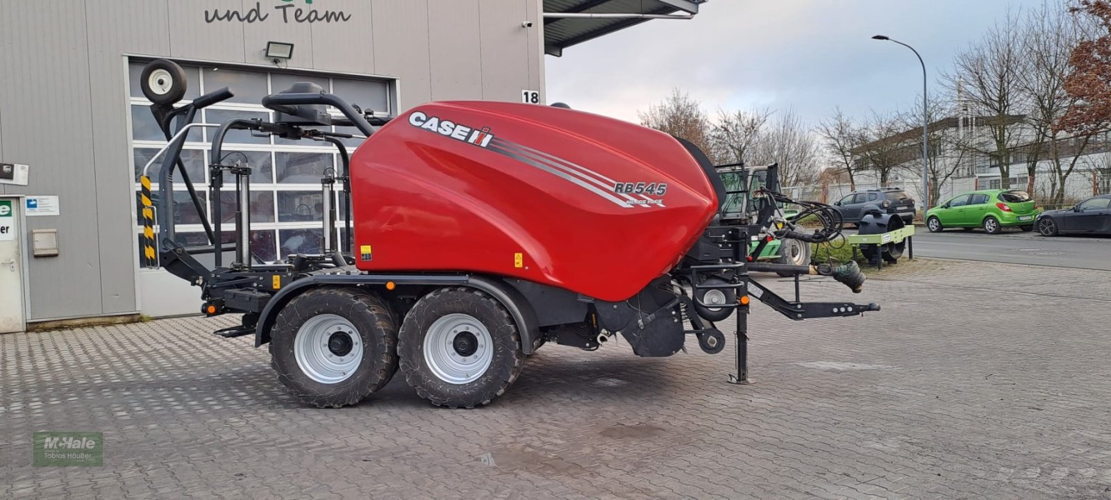 Press-/Wickelkombination van het type Case RB 545 Silage Pack, Gebrauchtmaschine in Borgholzhausen (Foto 4)