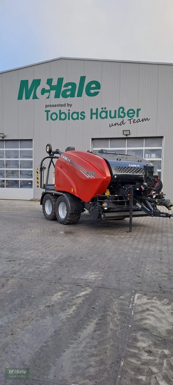 Press-/Wickelkombination van het type Case RB 545 Silage Pack, Gebrauchtmaschine in Borgholzhausen (Foto 3)