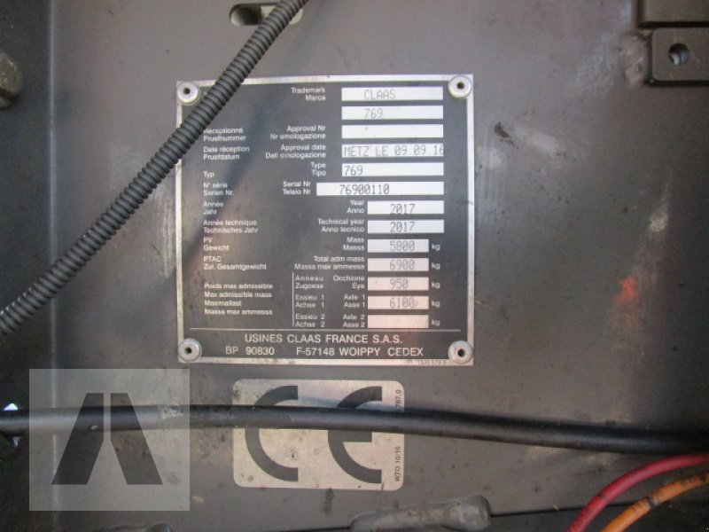 Press-/Wickelkombination типа CLAAS Rolland 454, Gebrauchtmaschine в Soyen (Фотография 17)