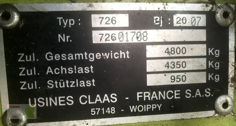 Press-/Wickelkombination des Typs CLAAS ROLLANT 255 RC UNIWRAP, Gebrauchtmaschine in Risum-Lindholm (Bild 2)