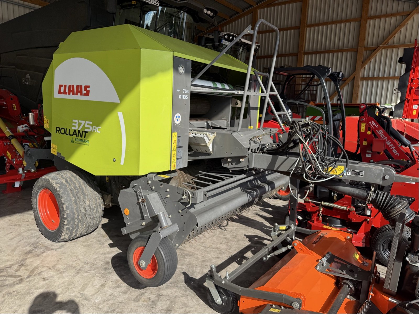 Press-/Wickelkombination des Typs CLAAS Rollant 375 RC, Gebrauchtmaschine in Bad Oldesloe (Bild 1)