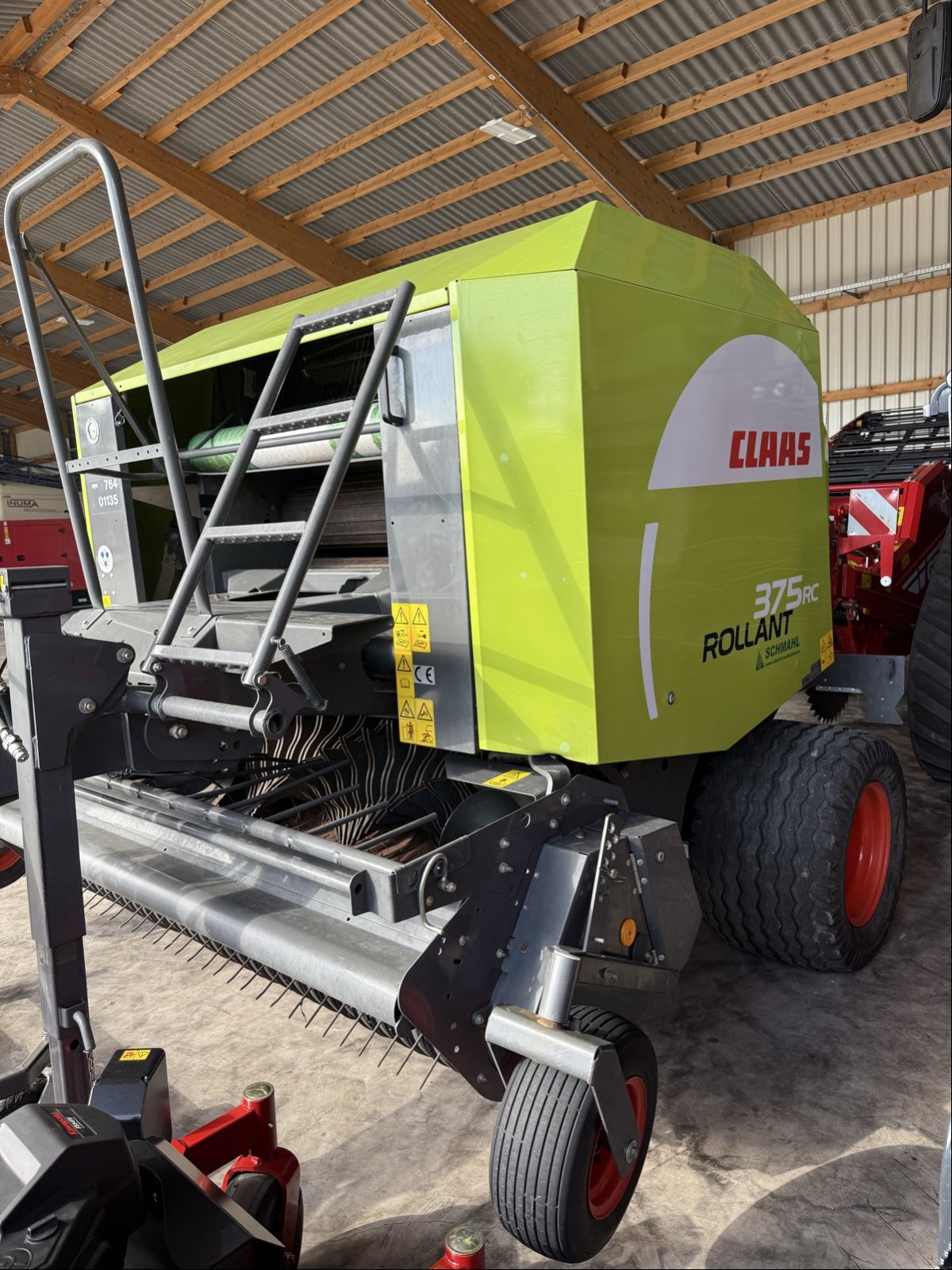 Press-/Wickelkombination des Typs CLAAS Rollant 375 RC, Gebrauchtmaschine in Bad Oldesloe (Bild 2)