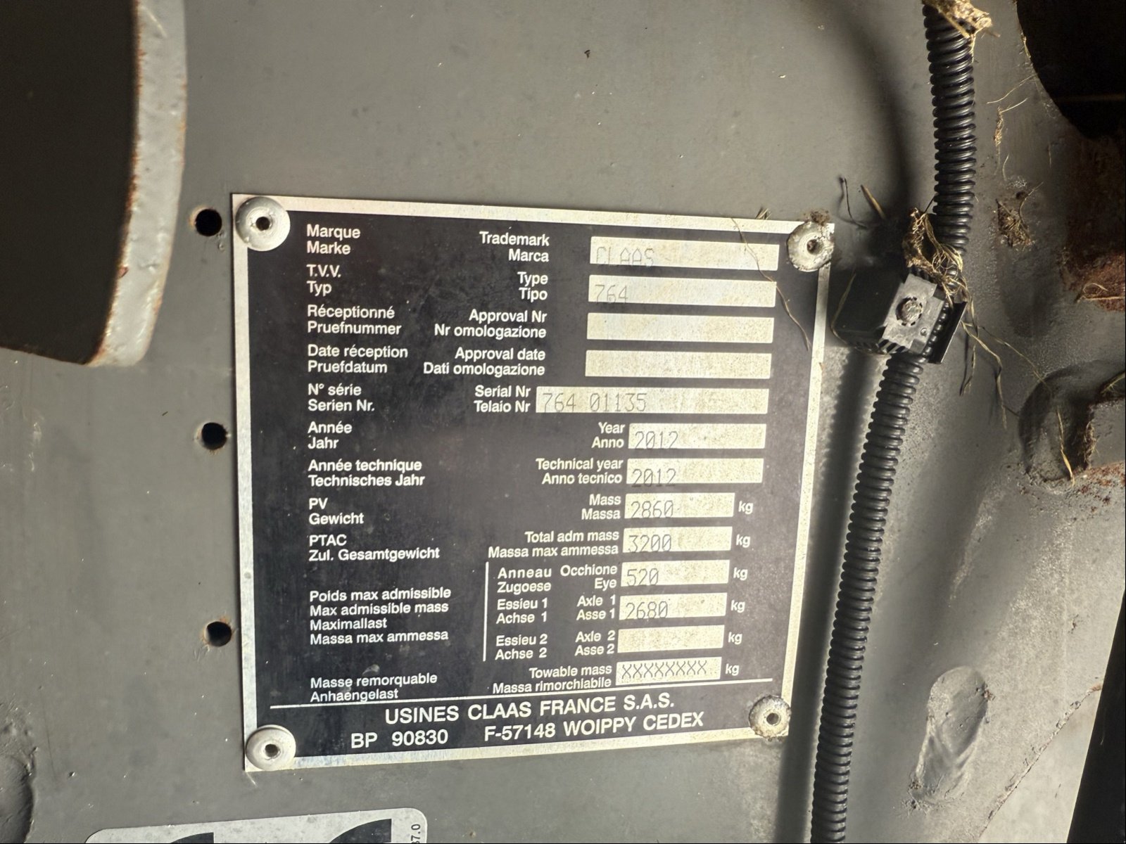 Press-/Wickelkombination des Typs CLAAS Rollant 375 RC, Gebrauchtmaschine in Bad Oldesloe (Bild 10)