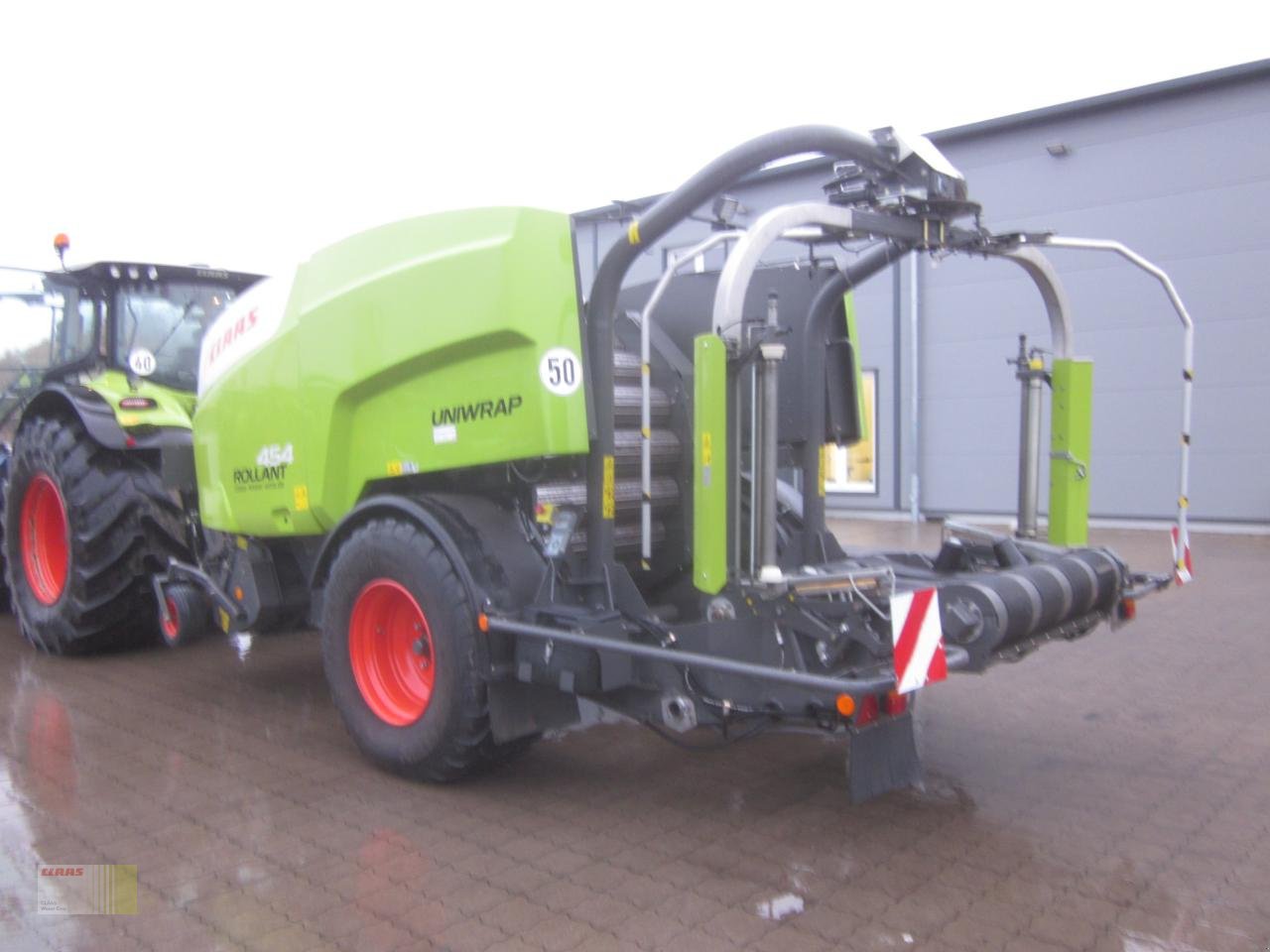 Press-/Wickelkombination des Typs CLAAS ROLLANT 454 RC PRO UNIWRAP, Pressen-Wickler-Kombination, Mantelfolienbindung !, Gebrauchtmaschine in Ankum (Bild 3)