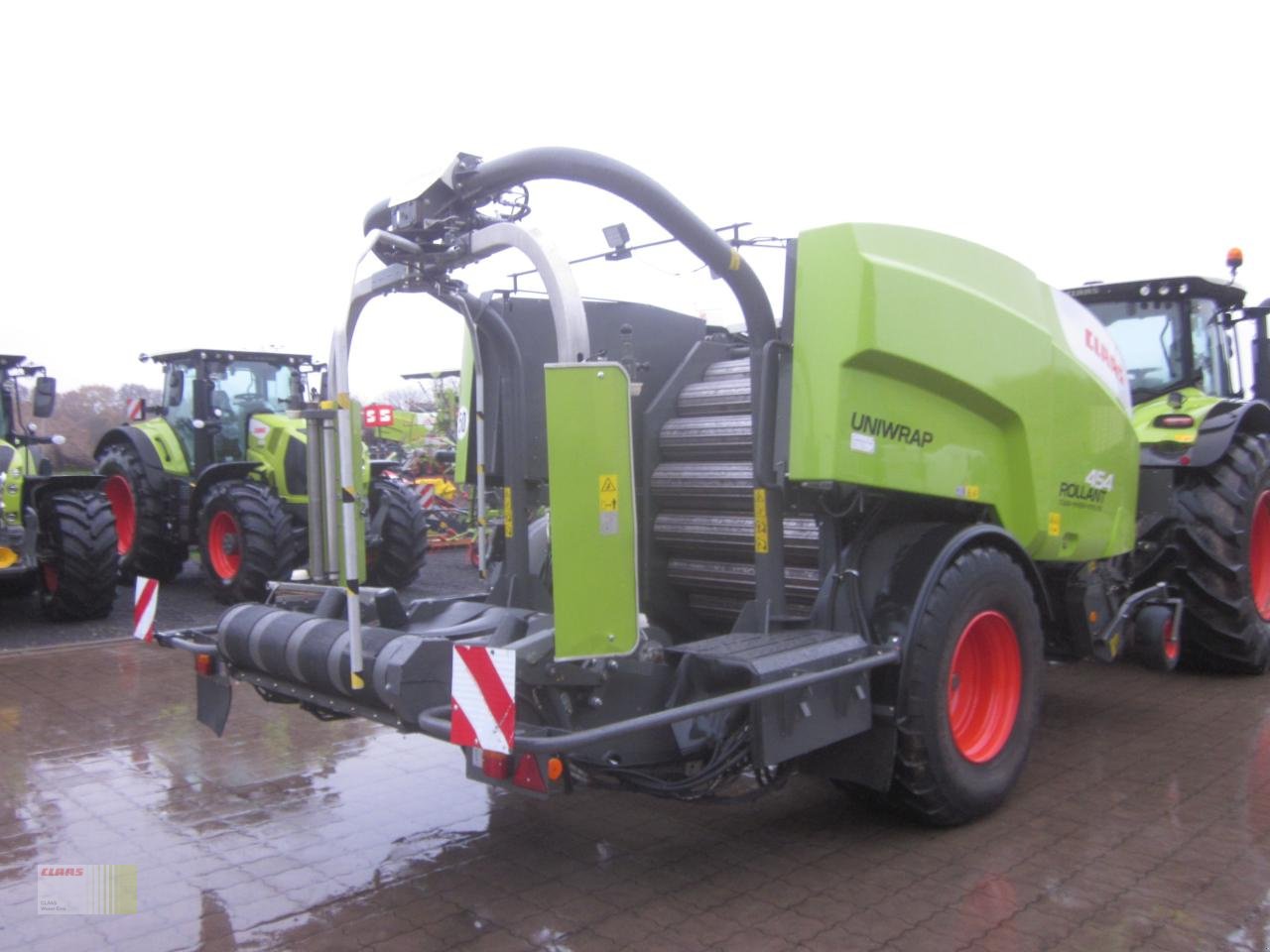 Press-/Wickelkombination tip CLAAS ROLLANT 454 RC PRO UNIWRAP, Pressen-Wickler-Kombination, Mantelfolienbindung !, Gebrauchtmaschine in Ankum (Poză 5)