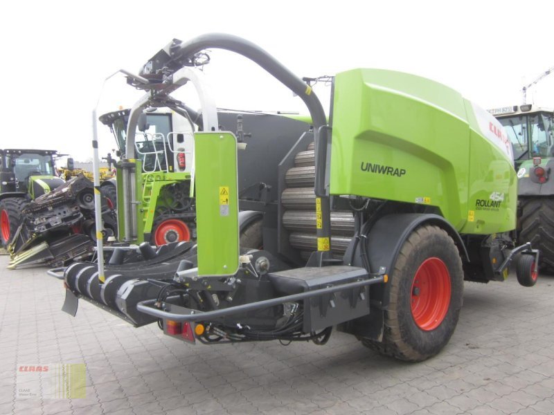 Press-/Wickelkombination del tipo CLAAS ROLLANT 454 RC PRO UNIWRAP, Pressen-Wickler-Kombination, nur 7.372 Ballen !, Gebrauchtmaschine In Westerstede (Immagine 5)