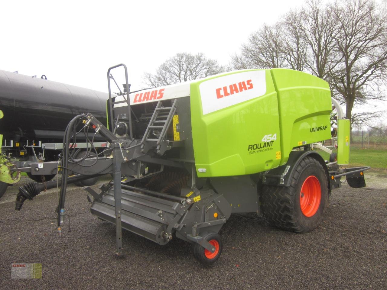 Press-/Wickelkombination des Typs CLAAS ROLLANT 454 RC PRO UNIWRAP, Pressen-Wickler-Kombination, Gebrauchtmaschine in Neerstedt (Bild 7)