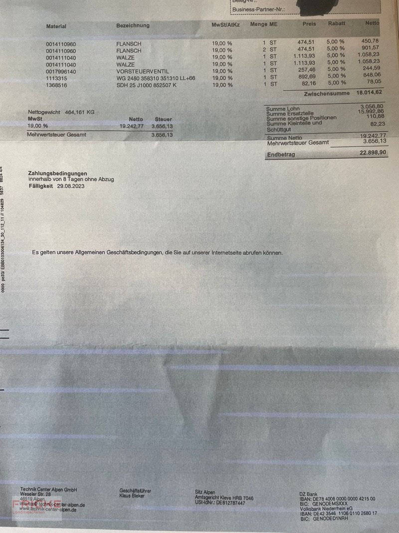 Press-/Wickelkombination του τύπου CLAAS Rollant 454 RC Uniwrap, Gebrauchtmaschine σε Bockel - Gyhum (Φωτογραφία 10)