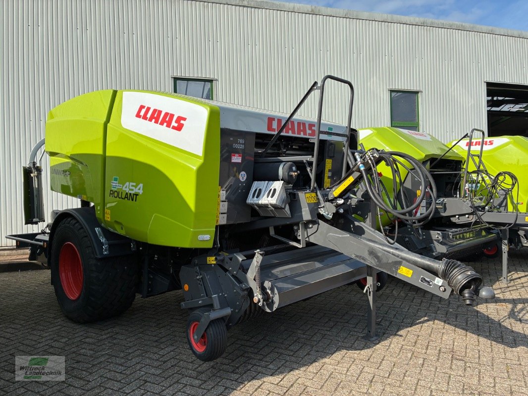 Press-/Wickelkombination of the type CLAAS Rollant 454 RC UW, Gebrauchtmaschine in Rhede / Brual (Picture 1)