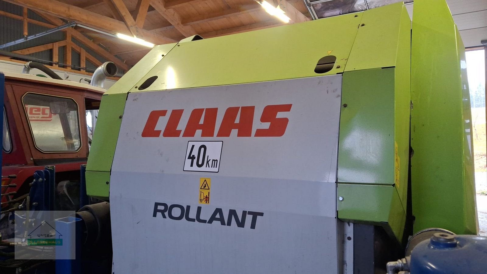 Press-/Wickelkombination Türe ait CLAAS Rollant 455 RC + GSL 5040 KOMBI, Gebrauchtmaschine içinde Freistadt (resim 7)