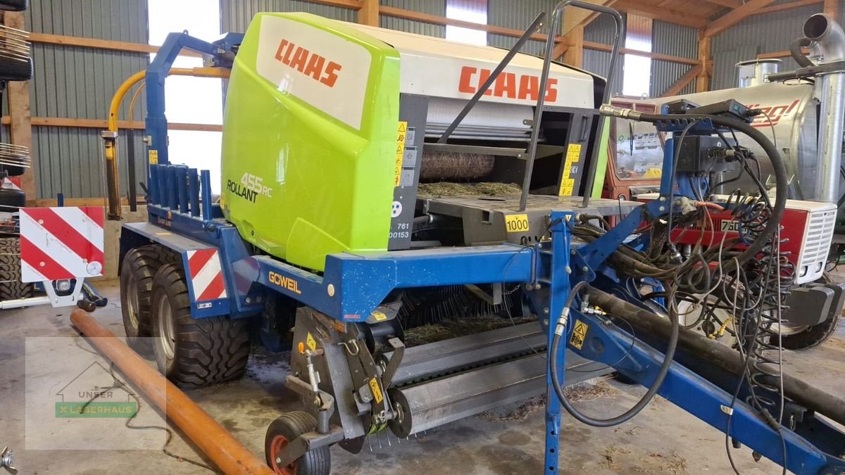 Press-/Wickelkombination Türe ait CLAAS Rollant 455 RC + GSL 5040 KOMBI, Gebrauchtmaschine içinde Freistadt (resim 1)