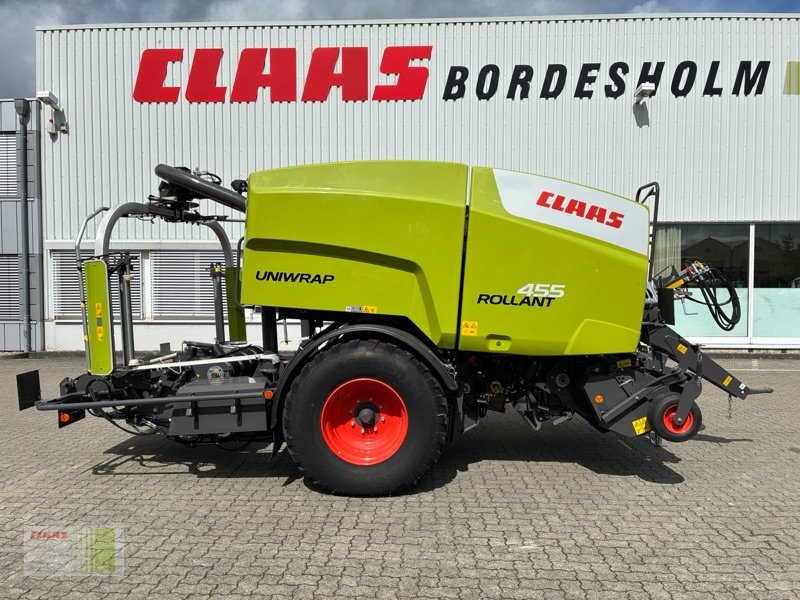 Press-/Wickelkombination des Typs CLAAS ROLLANT 455 RC UNIWRAP  -0 Ballen-, Neumaschine in Bordesholm (Bild 5)