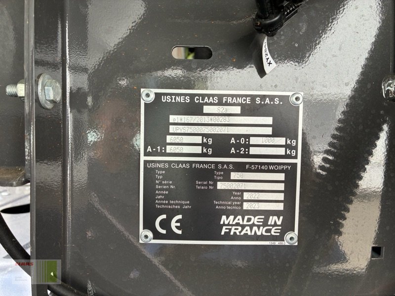 Press-/Wickelkombination del tipo CLAAS ROLLANT 455 RC UNIWRAP  -NEU-, Neumaschine In Bordesholm (Immagine 9)