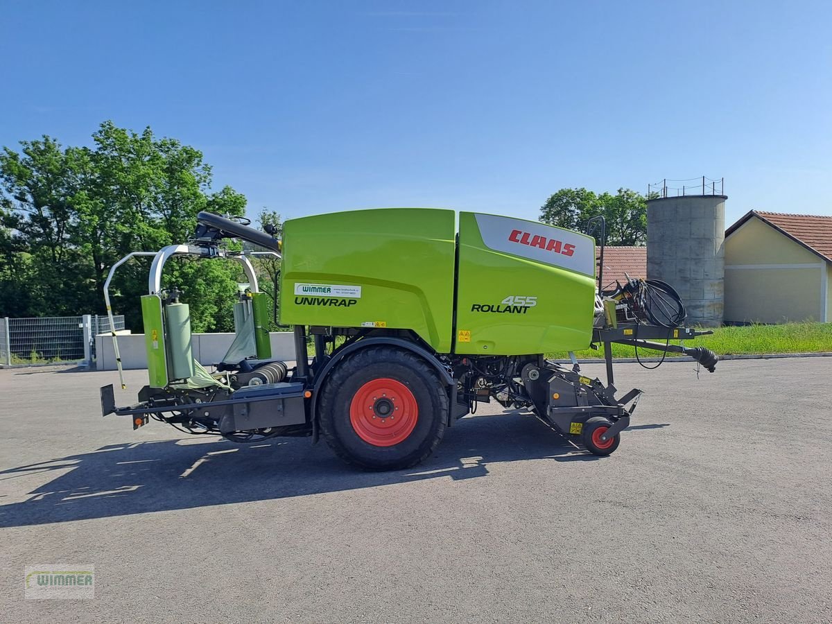 Press-/Wickelkombination of the type CLAAS ROLLANT 455 RC Uniwrap - Wickelkombination, Vorführmaschine in Kematen (Picture 4)