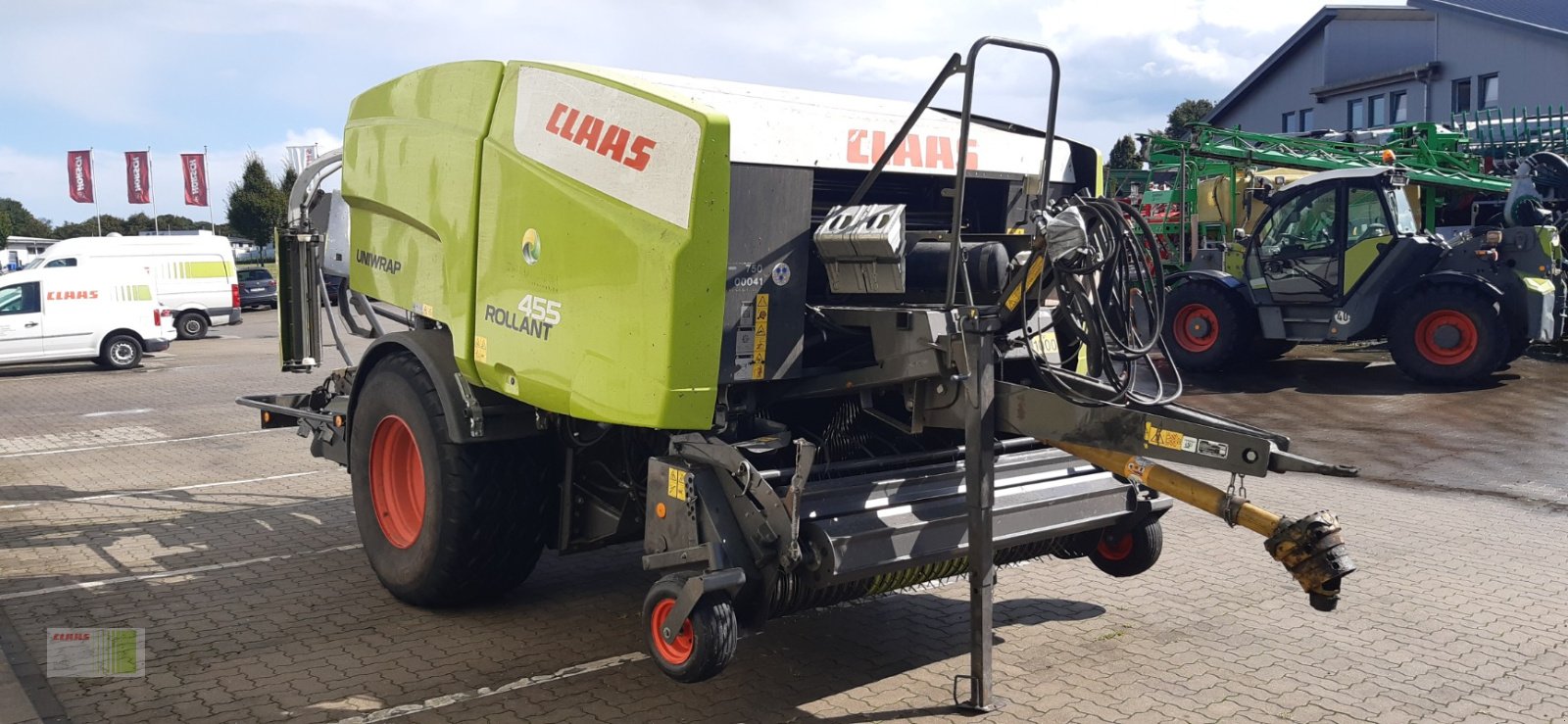 Press-/Wickelkombination tipa CLAAS ROLLANT 455 RC UNIWRAP, Gebrauchtmaschine u Schenefeld (Slika 2)
