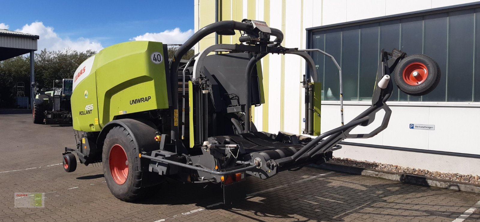 Press-/Wickelkombination tipa CLAAS ROLLANT 455 RC UNIWRAP, Gebrauchtmaschine u Schenefeld (Slika 3)