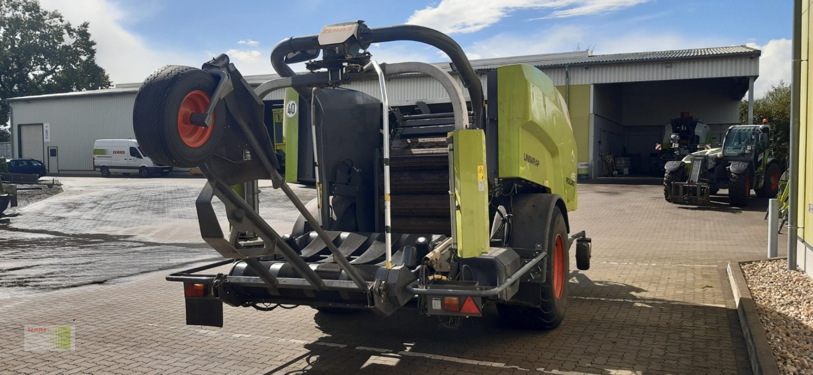 Press-/Wickelkombination tipa CLAAS ROLLANT 455 RC UNIWRAP, Gebrauchtmaschine u Schenefeld (Slika 4)