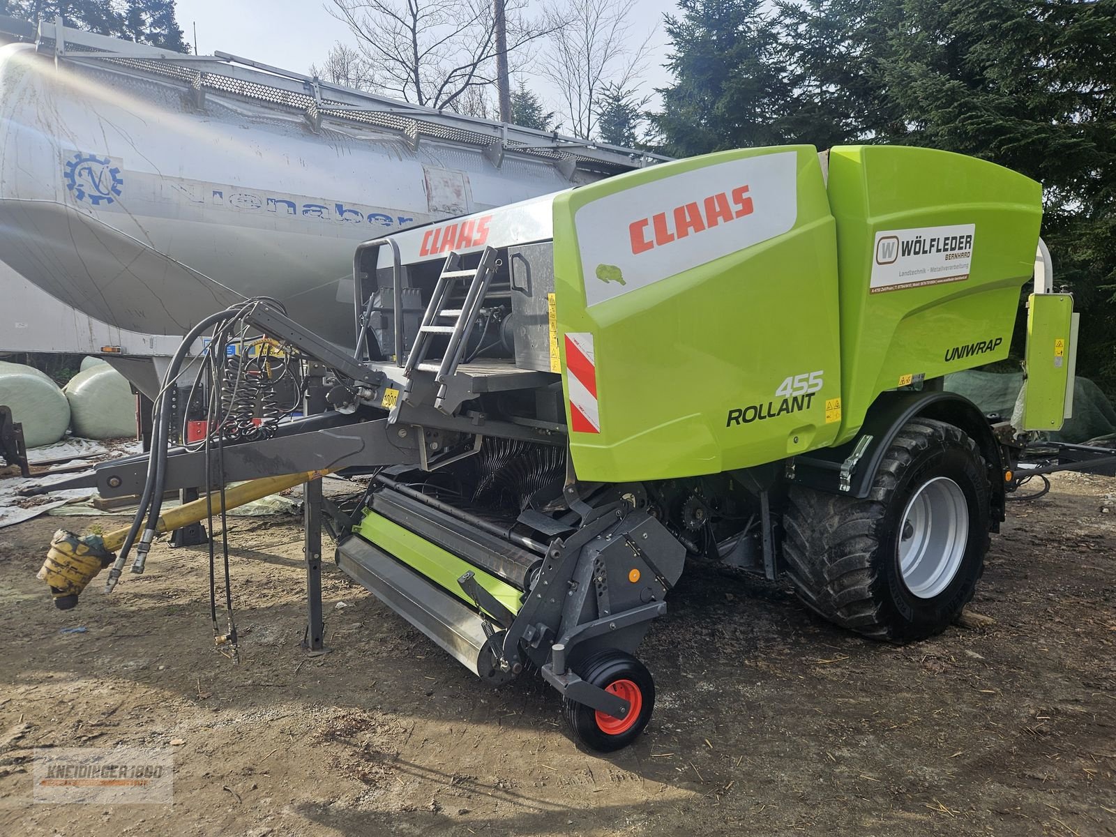 Press-/Wickelkombination του τύπου CLAAS Rollant 455 uniwrap, Gebrauchtmaschine σε Altenfelden (Φωτογραφία 2)