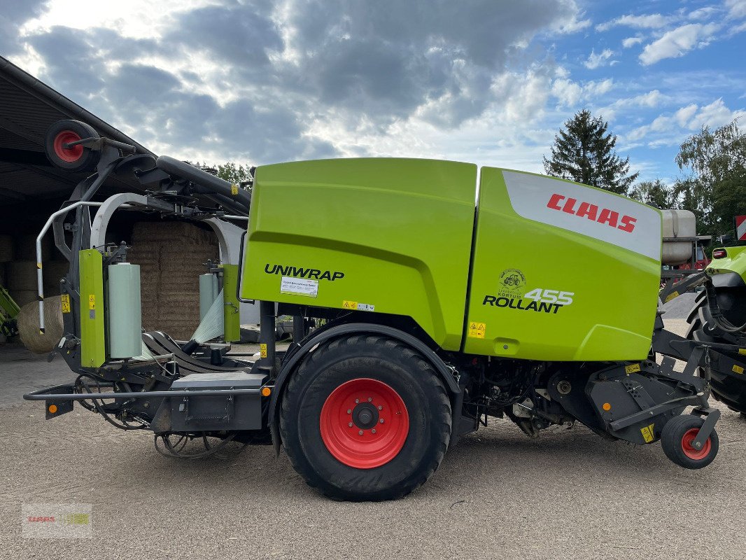 Press-/Wickelkombination typu CLAAS Rollant 455RC Uniwrap, Gebrauchtmaschine v Groß Germersleben (Obrázok 3)