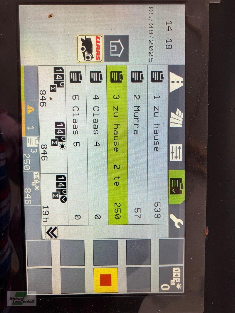 Press-/Wickelkombination del tipo CLAAS Rollant 630 RC, Gebrauchtmaschine In Rhede / Brual (Immagine 5)