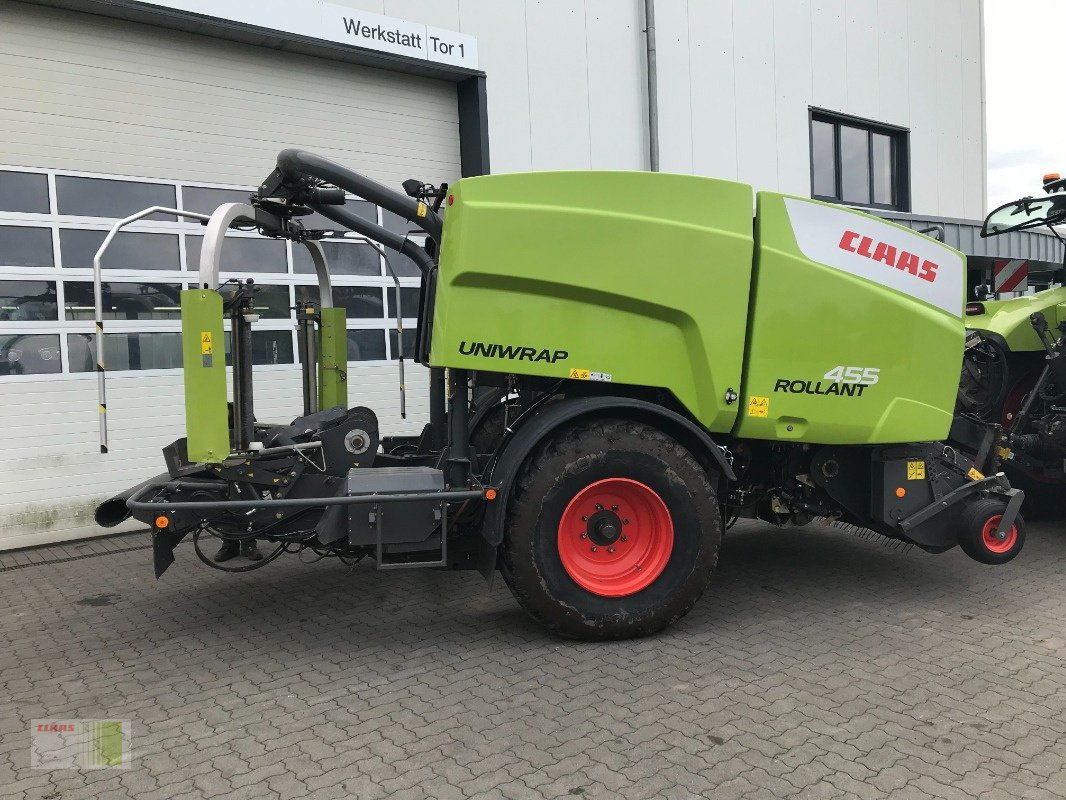 Press-/Wickelkombination del tipo CLAAS ROLLANT UNIWRAP 455(ROTO CUT 25 Messer), Gebrauchtmaschine In Bordesholm (Immagine 1)