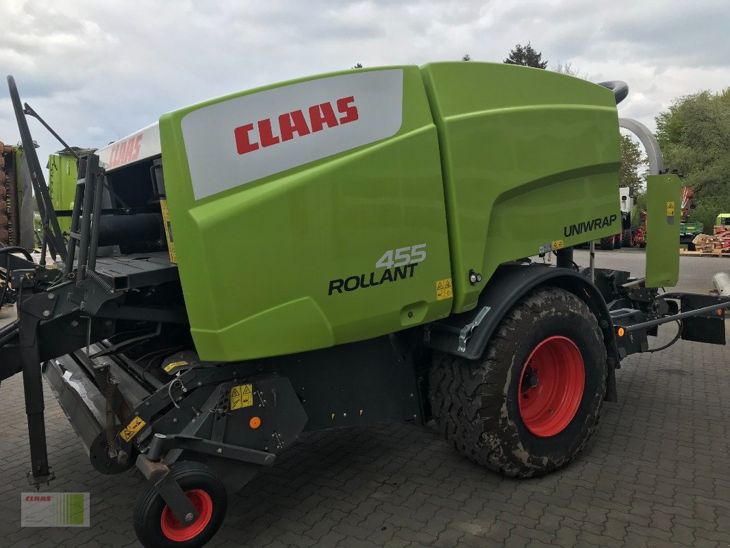 Press-/Wickelkombination del tipo CLAAS ROLLANT UNIWRAP 455(ROTO CUT 25 Messer), Gebrauchtmaschine In Bordesholm (Immagine 6)