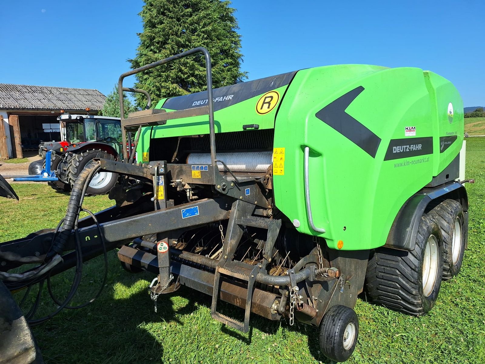 Press-/Wickelkombination del tipo Deutz-Fahr Deutz-Fahr Fixmaster 335 Press-/Wickelkombinatio, Gebrauchtmaschine In NATTERNBACH (Immagine 9)