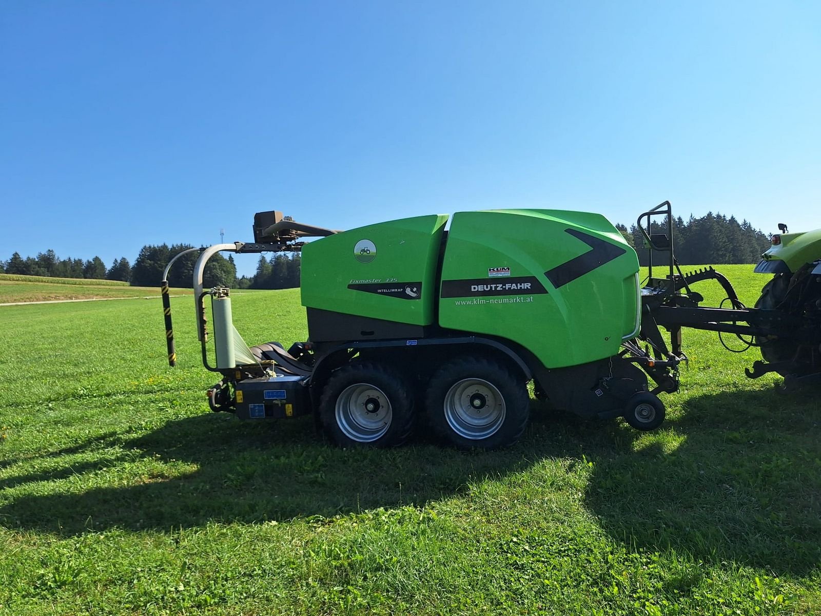 Press-/Wickelkombination del tipo Deutz-Fahr Deutz-Fahr Fixmaster 335 Press-/Wickelkombinatio, Gebrauchtmaschine In NATTERNBACH (Immagine 11)