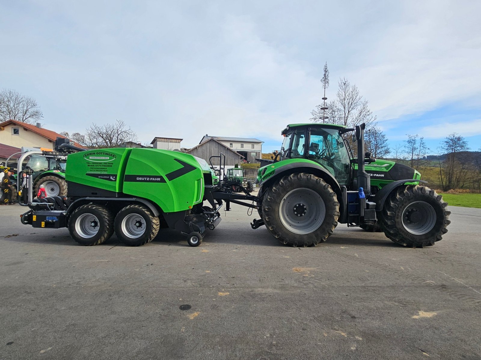 Press-/Wickelkombination του τύπου Deutz-Fahr Fixmaster 335BP, Gebrauchtmaschine σε Wegscheid (Φωτογραφία 1)