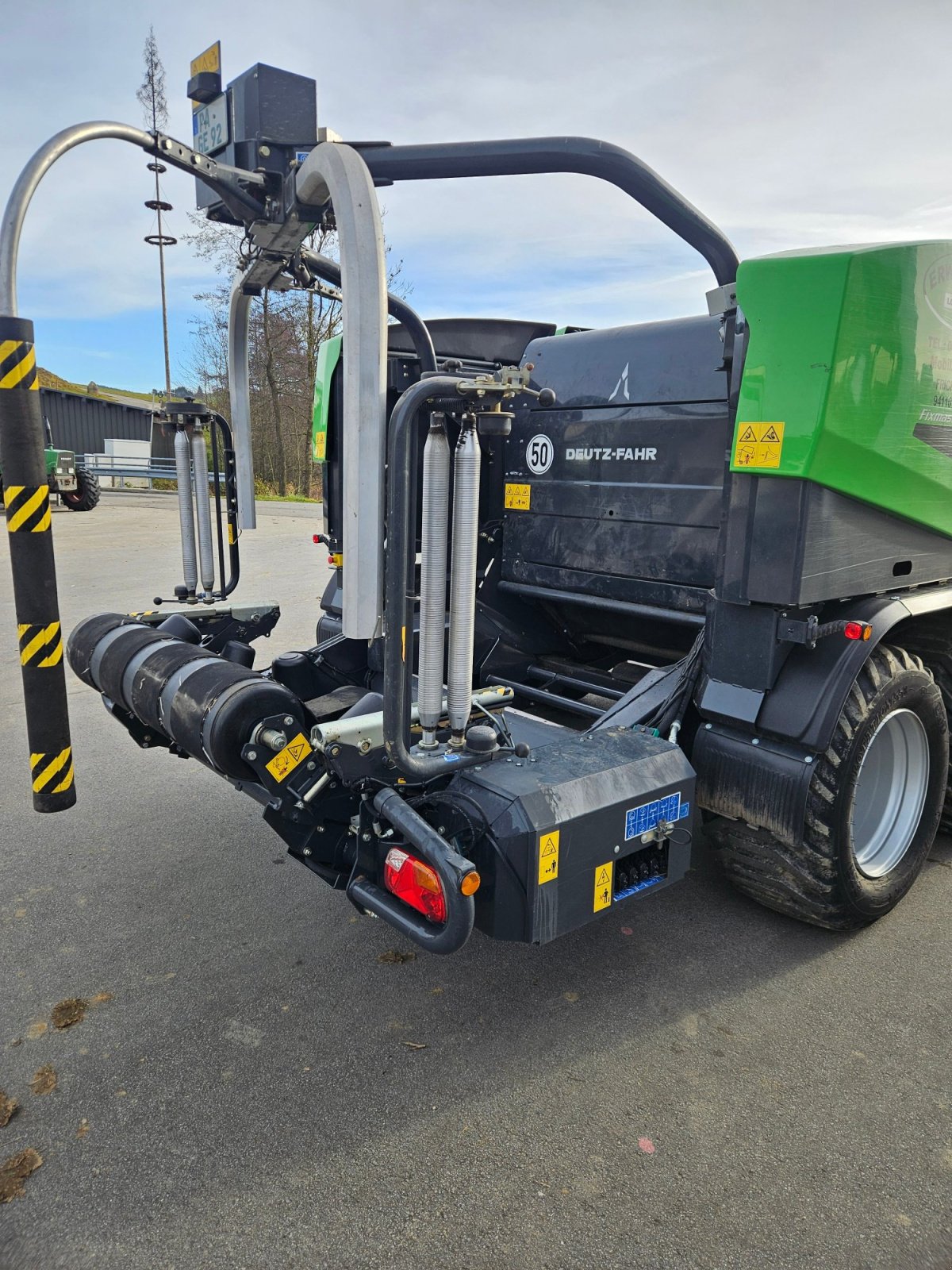 Press-/Wickelkombination του τύπου Deutz-Fahr Fixmaster 335BP, Gebrauchtmaschine σε Wegscheid (Φωτογραφία 8)