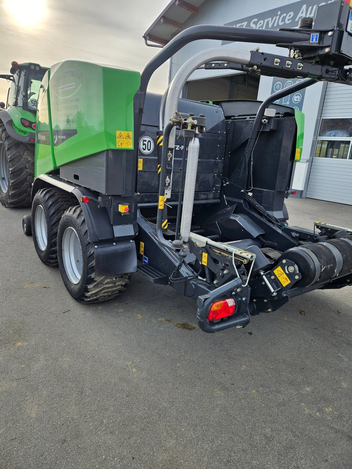 Press-/Wickelkombination του τύπου Deutz-Fahr Fixmaster 335BP, Gebrauchtmaschine σε Wegscheid (Φωτογραφία 10)