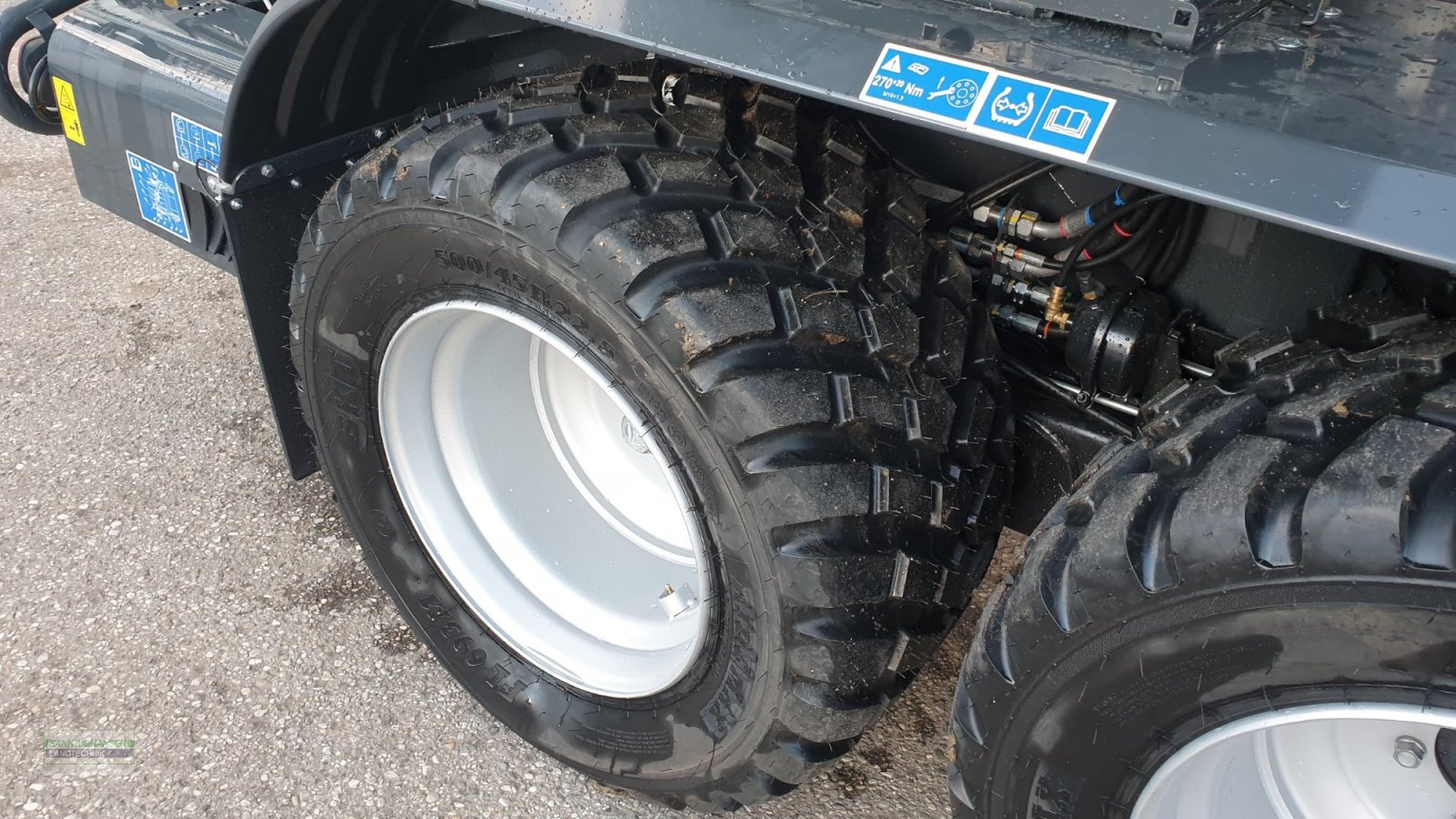 Press-/Wickelkombination del tipo Deutz-Fahr FixMaster BP 335 OC 23 -mit Folien-Netzbindung u. 3-D Wickler-, Neumaschine In Diessen (Immagine 21)