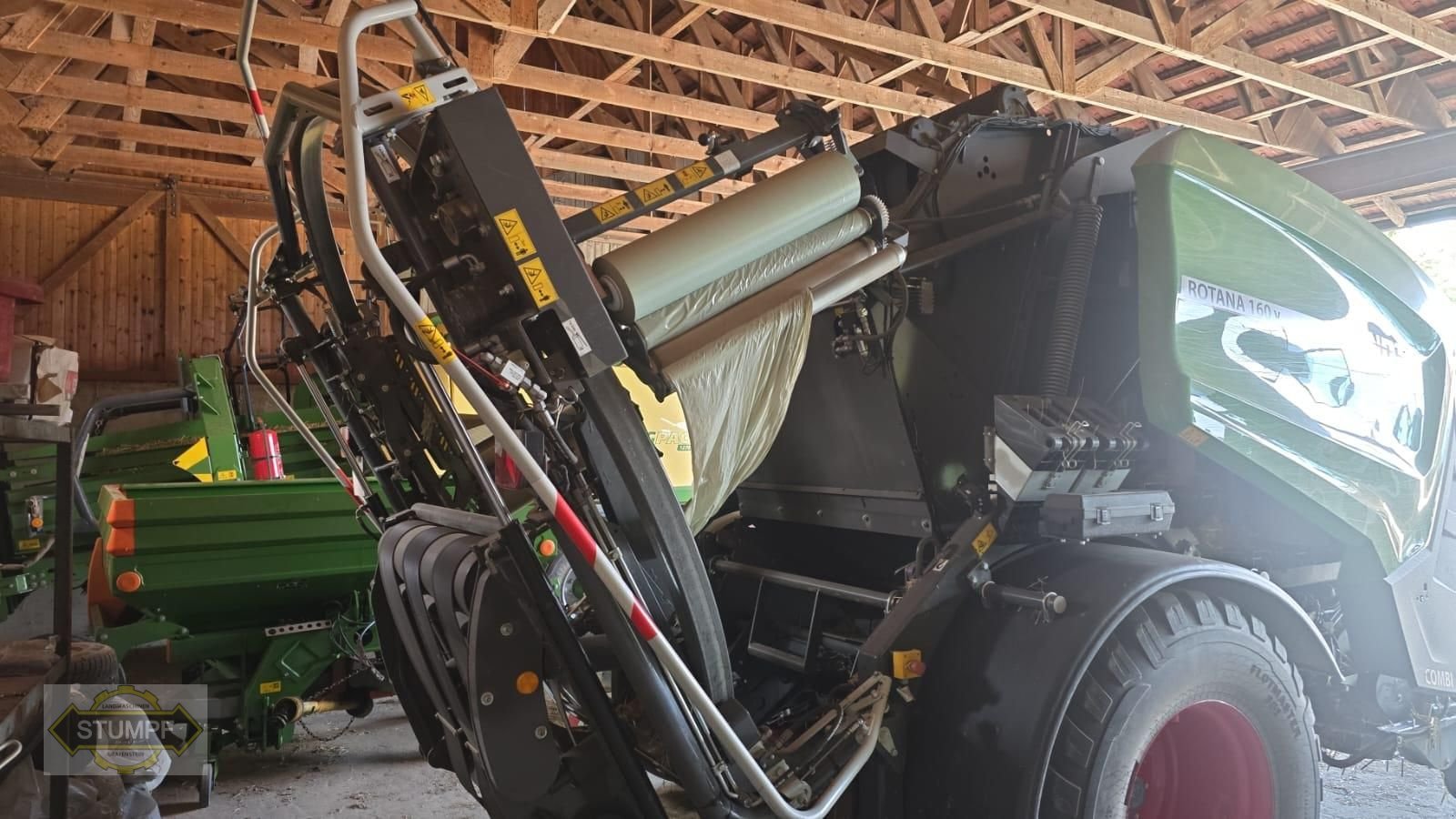 Press-/Wickelkombination tipa Fendt Rotana 160 V, Gebrauchtmaschine u Grafenstein (Slika 8)