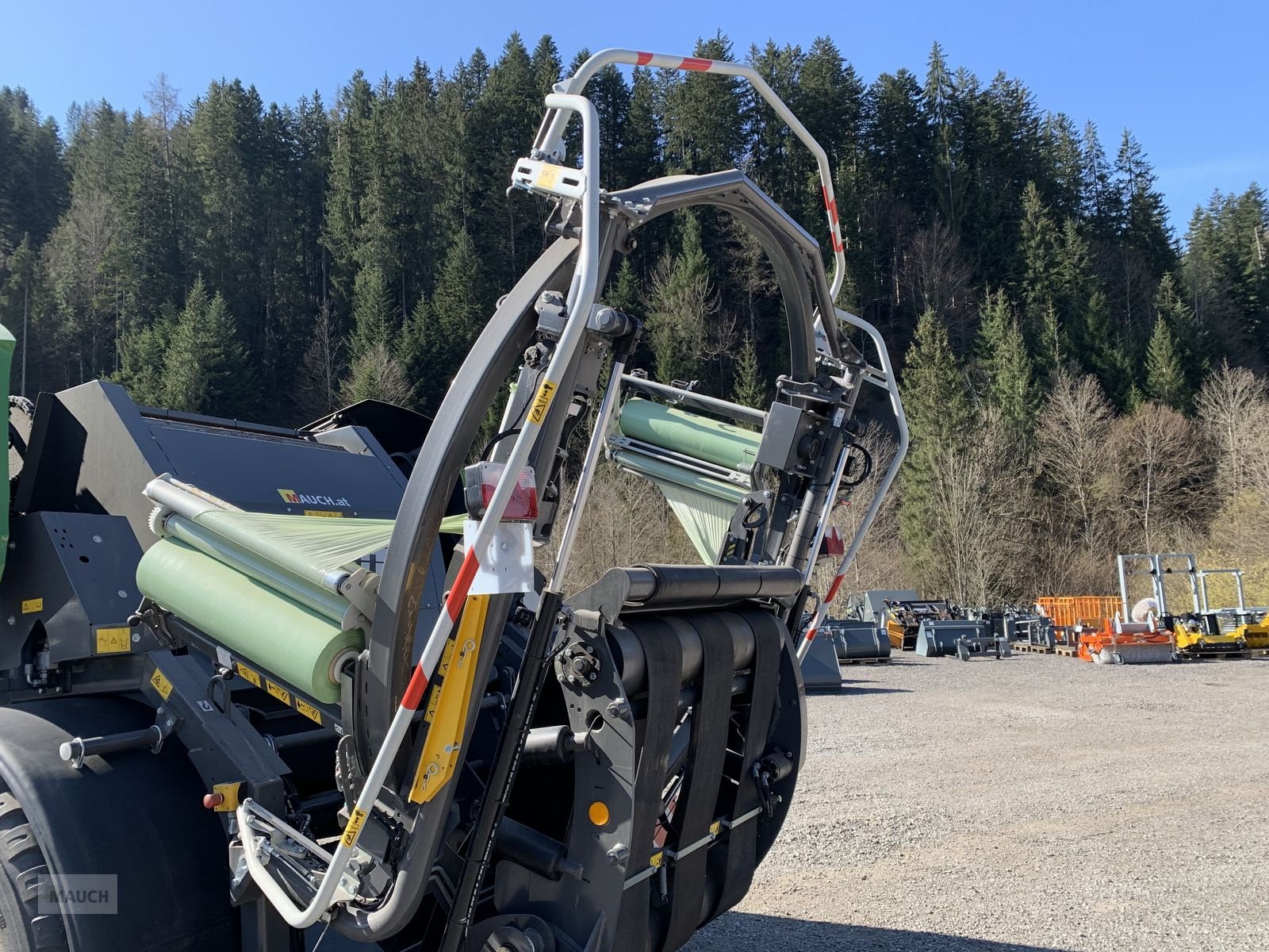 Press-/Wickelkombination del tipo Fendt Rundballenpresse Rotana 130F Combi, Gebrauchtmaschine In Eben (Immagine 10)